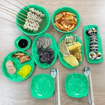 비에프엘 아울렛 레트로 멜라닌 분식 접시 옛날그릇, 회오리 컵