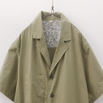 여성 모던 베이직 스타일 면소재 반팔 반바지 점프수트