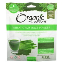 Organic Traditions 밀싹즙 분말 150g(5 3oz)