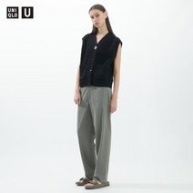 유니클로 U 재팬 저지 여성 정장 바지 UNIQLO