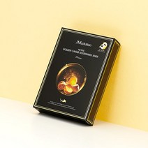 제이엠솔루션 액티브 골든 캐비어 너리싱 마스크팩 프라임 (10매) / 고보습 고영양 3중히아루론산 24K골드함유, 10매입, 3개