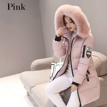 구스 벨트 롱 유광 패딩 코트 파카 코튼 캐주얼 모피 후드 자켓 오버 2022