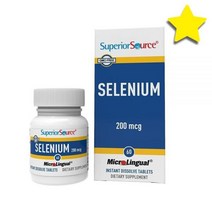 슈퍼ior Source 셀레늄 Selenium 200mcg 60개