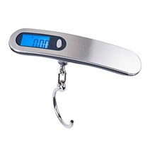 디지털 체중계 캐리어 무게재기 lcd 수하물 저울 50kg 휴대용 전자 저울 균형 가방 여행 가방 steelyard hook 낚시 저울, 50kg-3