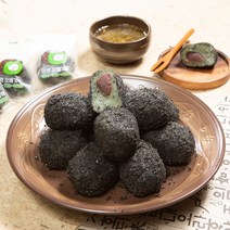 제주미르오메기떡 흑임자오메기떡(50개), 1box, 55g