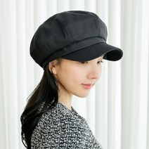 코튼 도톰 헌팅캡 팔각모 가을 겨울 여성 캡 모자 뉴스보이캡 (3컬러)