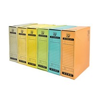 [알파] 문서보관상자신 AF102-7 A41팩=5입, 상세설명 참조, [4027912]적색(연주황)