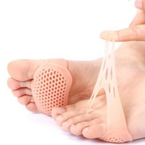 논슬립 밀착 통기성 앞꿈치 보호 패드1쌍 발관리용품 발쿠션 엄지발가락 굳은살방지패드, 화이트(1155-2)