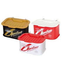 낚시방 해동 카리스마 엑스트라 EVA 미끼통/세미하드 개폐형/물 받침대/HB-1376