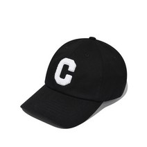 COVERNAT C 로고 B.B 캡 블랙 CO0000CA01BK