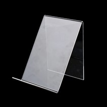 A5 홍보 디피용 투명 진열대 3mm 아크릴 A형 거치대, 단품