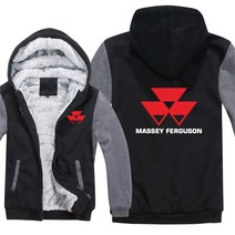 농업용 부품 기계 2022 Massey Ferguson Hoodie 남성용 지퍼 코트 양털 농업용 트랙터 운동복 캐주얼 솔리, 03 as picture2_06 XXXL