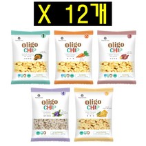 네츄럴코어 올리고칩 45g*12개 강아지간식 애견간식, 단호박