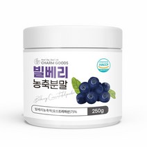 빌베리 추출 농축 분말 가루 티 250g 오스트리아산 빌베리 추출물 농축액 안토시아닌 파우더