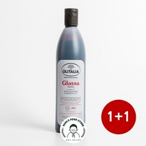 [1+1] 발사믹 글레이즈 크림 올리타리아 500ml 샐러드소스 새콤달콤 소스