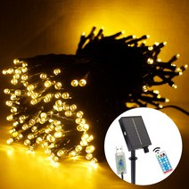 21세기트랜드 태양열 USB 꼬마 전구 200구 줄조명(KC인증 배터리 및 KCC인증 상품), USB+태양열 꼬마 전구 22M/200구 노랑