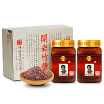 개암죽염 9회 자색죽염 알갱이 500g (250g 2ea), 1개