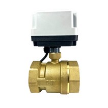 전동구동기 보일러 분배기 난방 가스 밸브 수동 각방, 양방향 DC12V24V(상시 폐쇄) DN15
