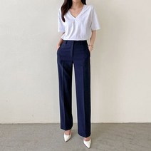 오슈 여성 멋스러운 커리어우먼 스타일 직장인 정장 슬랙스