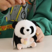 판다 인형 아기 팬더 에버랜드 키링 굿즈 그란데, 6.노란젖병ㅣ일반포장, 10센티