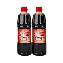 홍일식품 홍게 간장 특허 받은 맛 비밀 만능 대표 맛장 소스 골드 900ml 2병, 2개