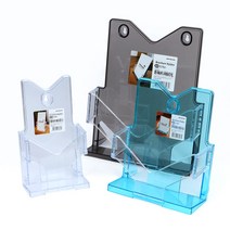 1단 디자인 카달로그 브로셔 꽂이, 제품선택-A5-검정