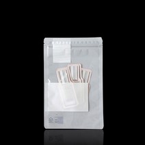 고급형 화이트 투명 지퍼식 진열 봉투 15X24cm 100매 쌀포장지 포장봉투 비닐포장지 견과봉투 농산물봉투aldydrkwjstodghkfdydvna2519