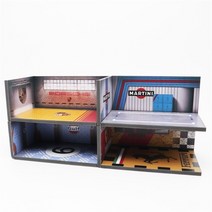 다이캐스트 주차장 자동차모형 토미카 디오라마 전시1:64 디오라마 주차 단일 133, 맥라렌