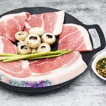 제주 흑돼지 칼집구이 500g 뒷다리살 후지 멜젓소스포함, 1개