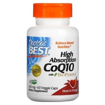 닥터스베스트 코엔자임 큐텐 200mg 60베지캡슐, 60정