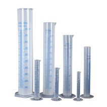 메스 눈금 실린더 플라스틱 플라스크 250mL 실험관, 메스실린더250mL