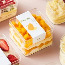 맘앤팩 사각 원형 쿠키통, D-898 / 사각, 소량 10개