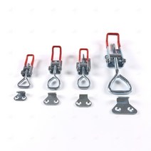 매미고리 걸쇠 목공클램프 목재 고정 수동 크램프 잠금장치 빗장걸이 훅 오도시 시건장치 토글 걸고리형 퀵그립 만력기 지그 바이스 목공용수공구 4002잠금