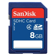 샌디스크 SD카드 CLASS4 카메라 네비게이션 메모리, 8GB