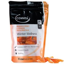Comvita 콤비타 마누카 허니 프로폴리스 아니스씨 40개 Manuka Honey Lozenges Propolis Aniseed