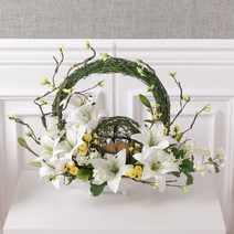 이스트에그수반set 60cmP 조화 센터피스 수반 교회꽃꽂이 성전 부활절 사순절, 이스트에그수반