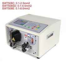 자동 조절식 와이어 스트리핑 필링 절단기 케이블 커터 스트리퍼 SWT508C SWT508SD SWT508E 0.1-8.0 mm2 220V 110V, 01중국, 01SWT508C(0.1-2.5MM2), 02220V