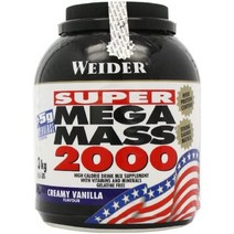 [미국] 쉐이커보틀 추가 메가 매스 2000 파우더 wn-32807 바닐라, 3kg(1팩)