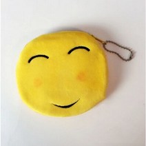동전 지갑 미니파우치 용돈 보관함, Happy