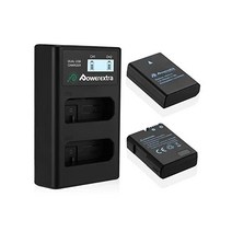 니콘 D3100 D3200 D3500 D5100 D5200 D5300 D5500 D5600 DF 쿨픽스 P7000 P7100 P7700 P7800 카메라와 호환 파워엑스트라 2개의