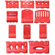 PE방호벽 중앙분리대 주차장 펜스 이동식 물주입 울타리 충돌방지, 120x65cm 수마 3KG