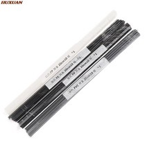 플라스틱 용접봉 20CM PP/PVC/PE 용접 스틱 범퍼 수리 용접용 10 개, 02 B style PP black
