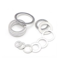 가스켓20pcs M6-M26 알루미늄 와셔 가스 켓 플랫 금속 플러그 오일 씰링 링 패스너 세트 10x14x1mm, 26 20x24x1.5mm