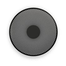 노던 글린트 벽 조명 Ø36 cm Black