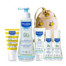 무스텔라 바캉스 세트 선로션 40ml+페이셜크림 40ml+클렌징워터300ml + 미니 용량 증정, 단품