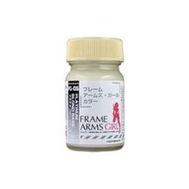 gaianotes 가이아노츠 30406 FG-06 『프레임 암스 걸』컬러 플래티넘 블론드 베이스 반광택 15ml [프라모델용 도료], 단일