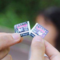 쇼핑오션미팅파티용품 두근두근 설렘 호감도 측정패치 4개입 미팅게임 미팅파티게임 러브패치 호감도측정 호감도측정패치+dhtustyvld, 해피상품