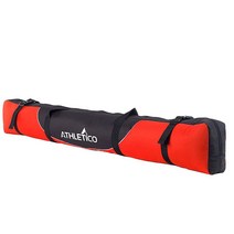 Athletico Mogul 패딩 스키 가방 - 전체 패딩 싱글 스키 여행 가방 (레드 170cm), Red