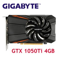 그래픽카드 데스크탑 CPU 기가 바이트 GTX 1050Ti 4GB GPU 비디오 카드 128Bit nVIDIA 그래픽 Geforce 1050 Ti Hdmi VGA 맵 GDDR5