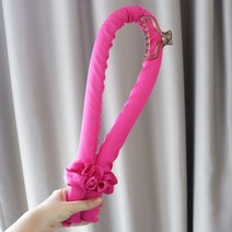 볼륨 물결 고데기 전기머리인두 롤브러쉬 오토롤링 새로운 slik satin heatless hair curler 머리띠 여성용 헤어 랩 컬링 리본 걸스 scrunchies 헤어, jfb-juanfabang-3